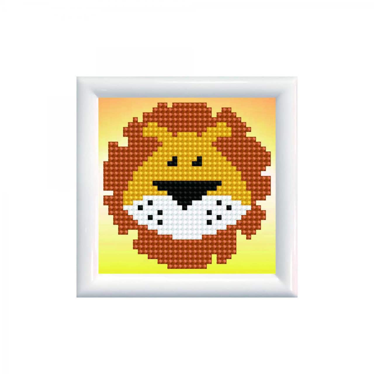 Diamond Dotz® Beginner Lion Diamond Painting Kit